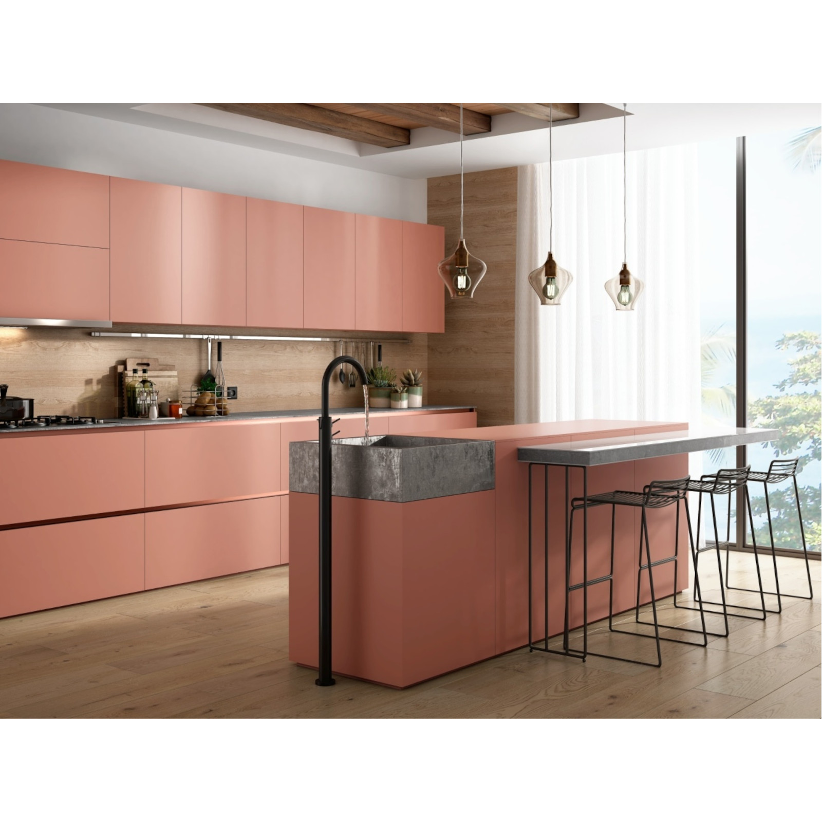 CNC Cabinetry Assembled Classic Alvic - Zenit 10x10 Kitchen