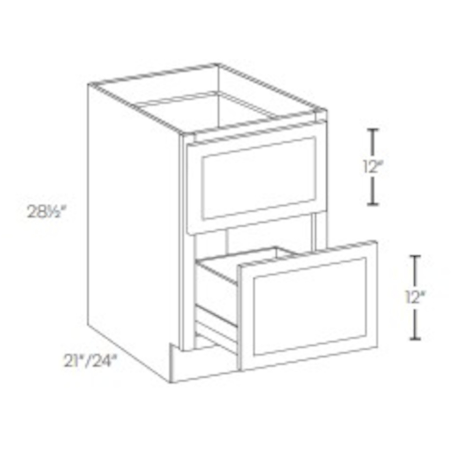 CNC Fashion Ocean - Desk Drawer Cabinet