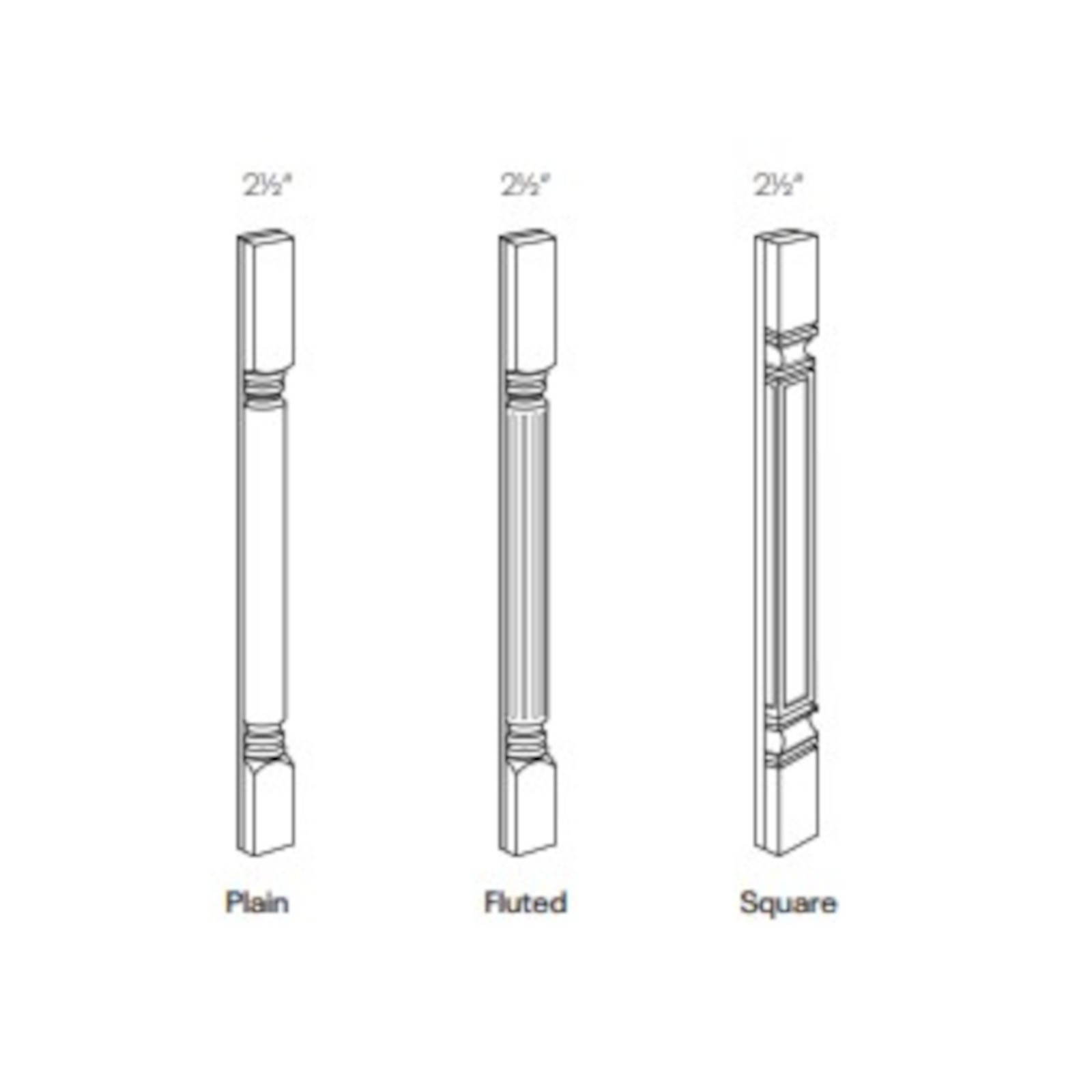 CNC Fashion Ocean - Spindle, Fluted