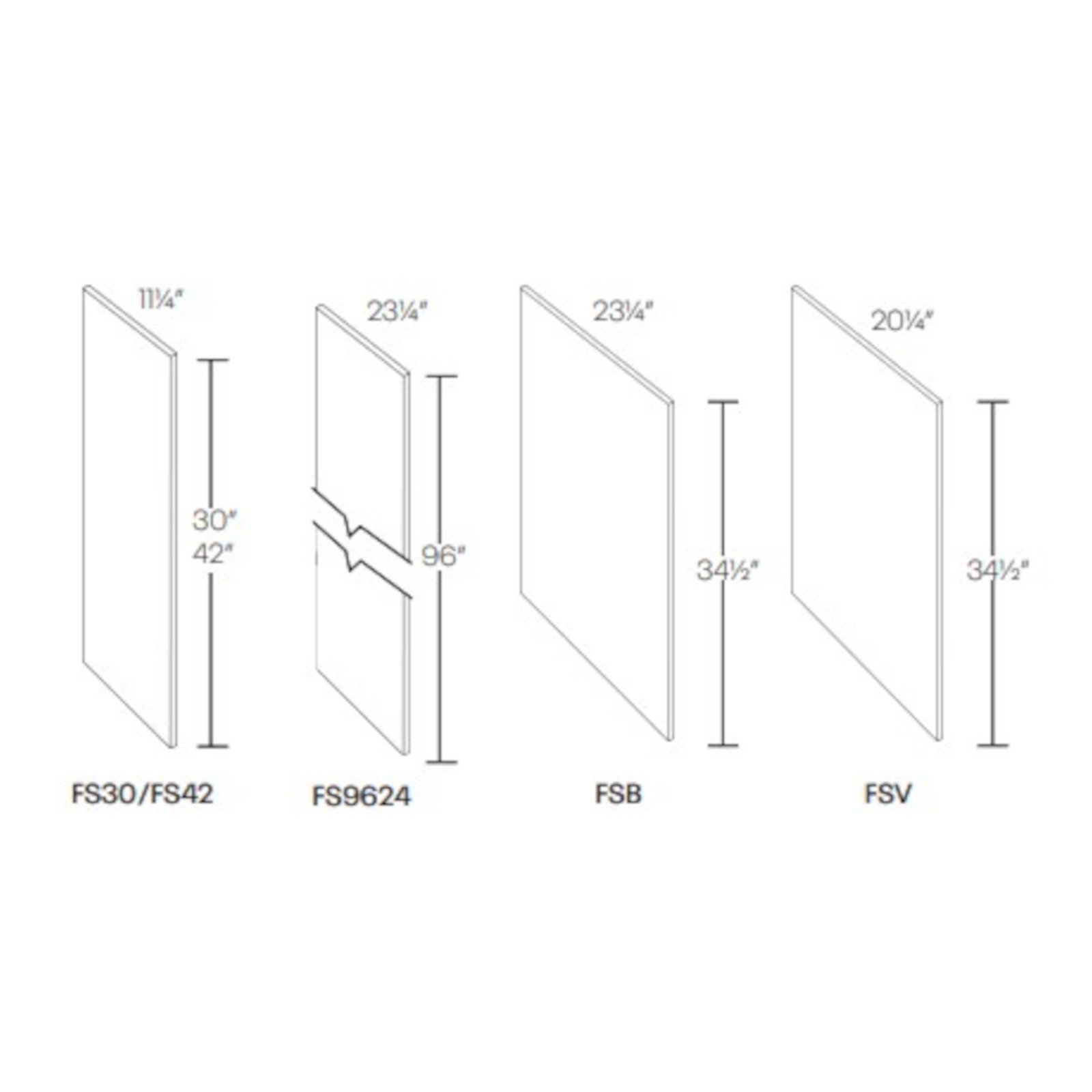 CNC Elegant White - Veneer Tall End Skin