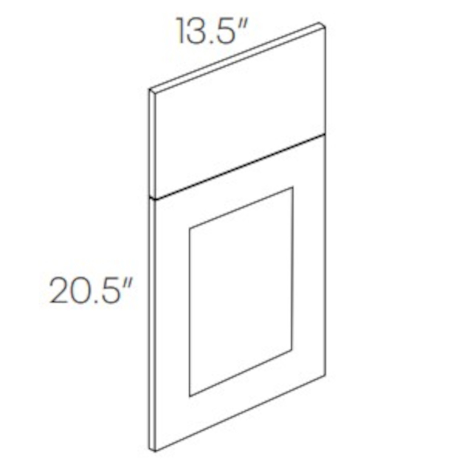 CNC Assembled Classic Milano Polar White - Sample Base Front