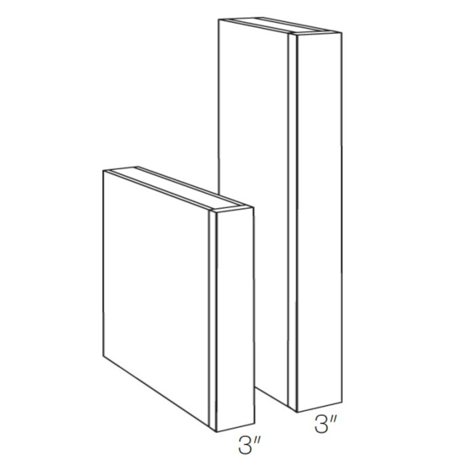CNC Assembled Classic Milano Fossil Grey - Base Column