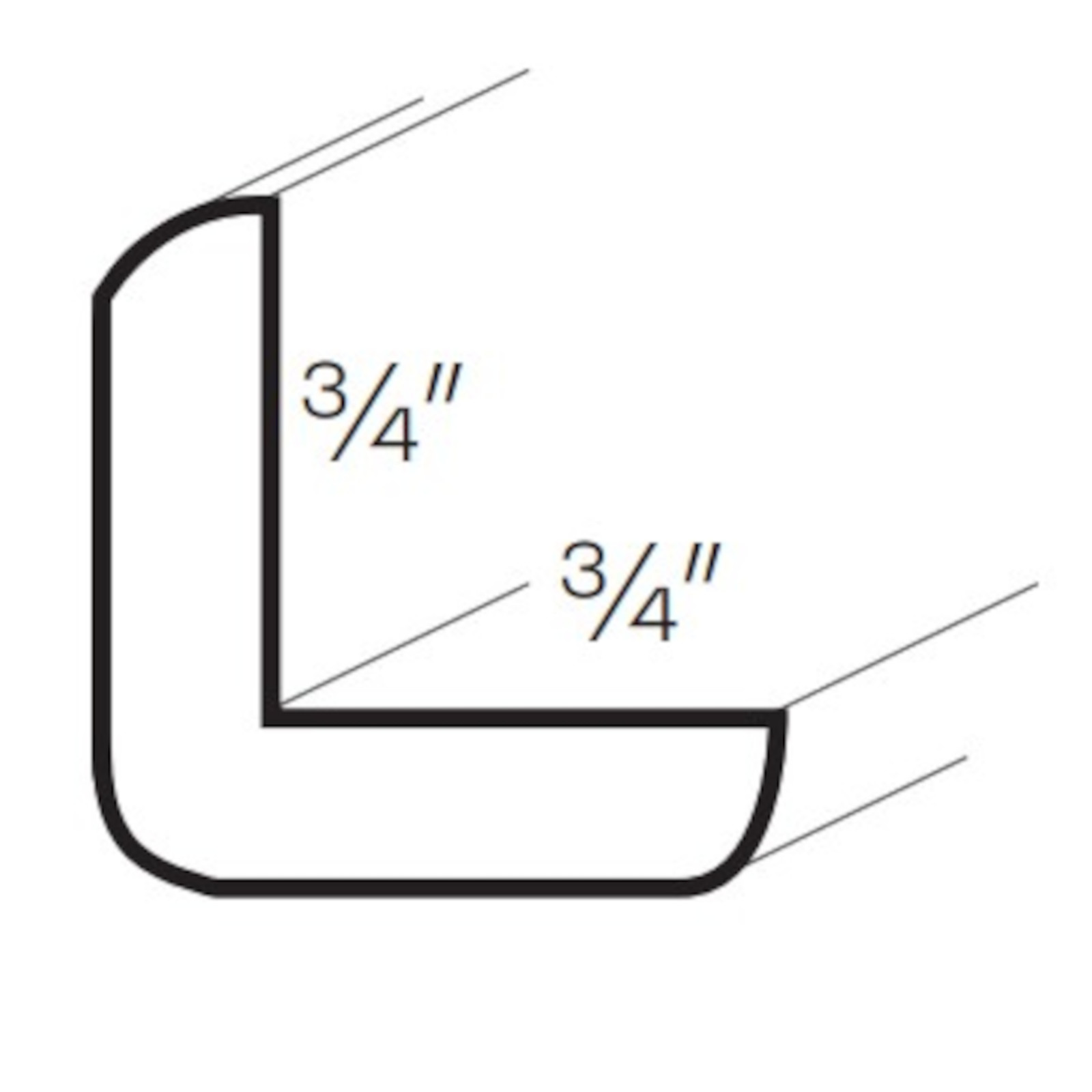 CNC Assembled Classic Milano Sand - Outside Corner Molding