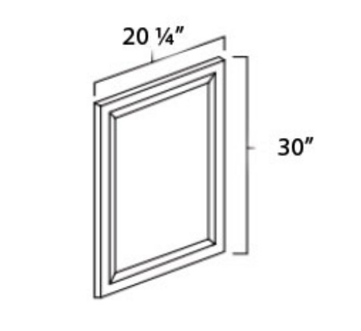 Everview RTA Florence Sage - Matching Vanity End Panel