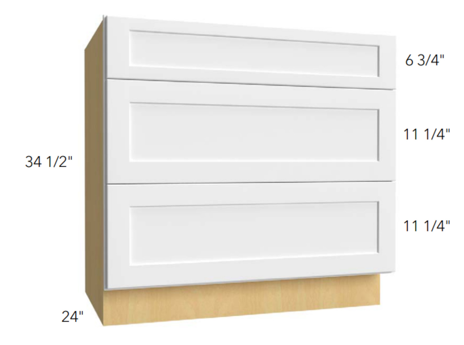 Fabuwood Desert Oak Base Cabinet