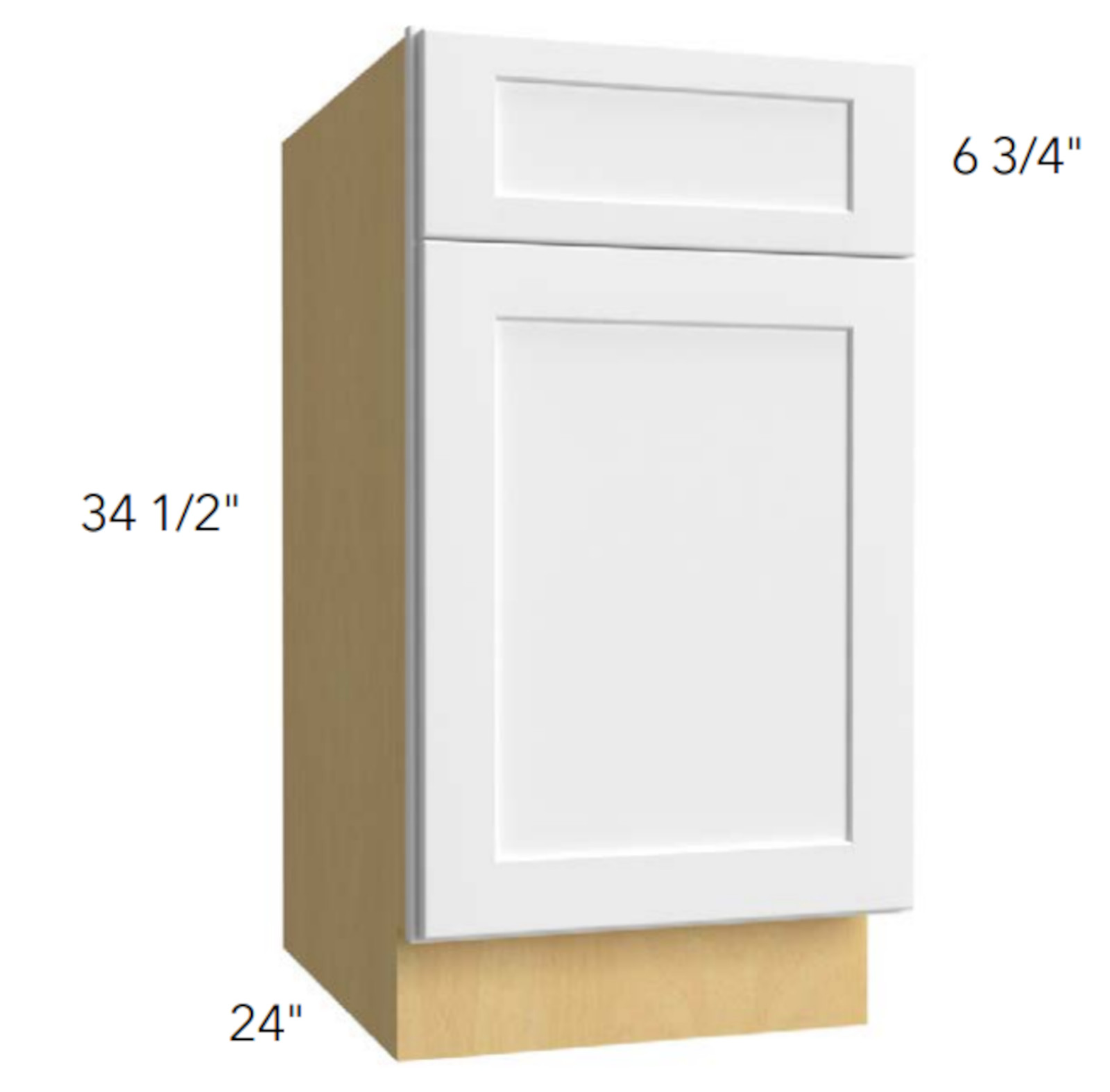 Fabuwood Desert Oak Sink Base Cabinet