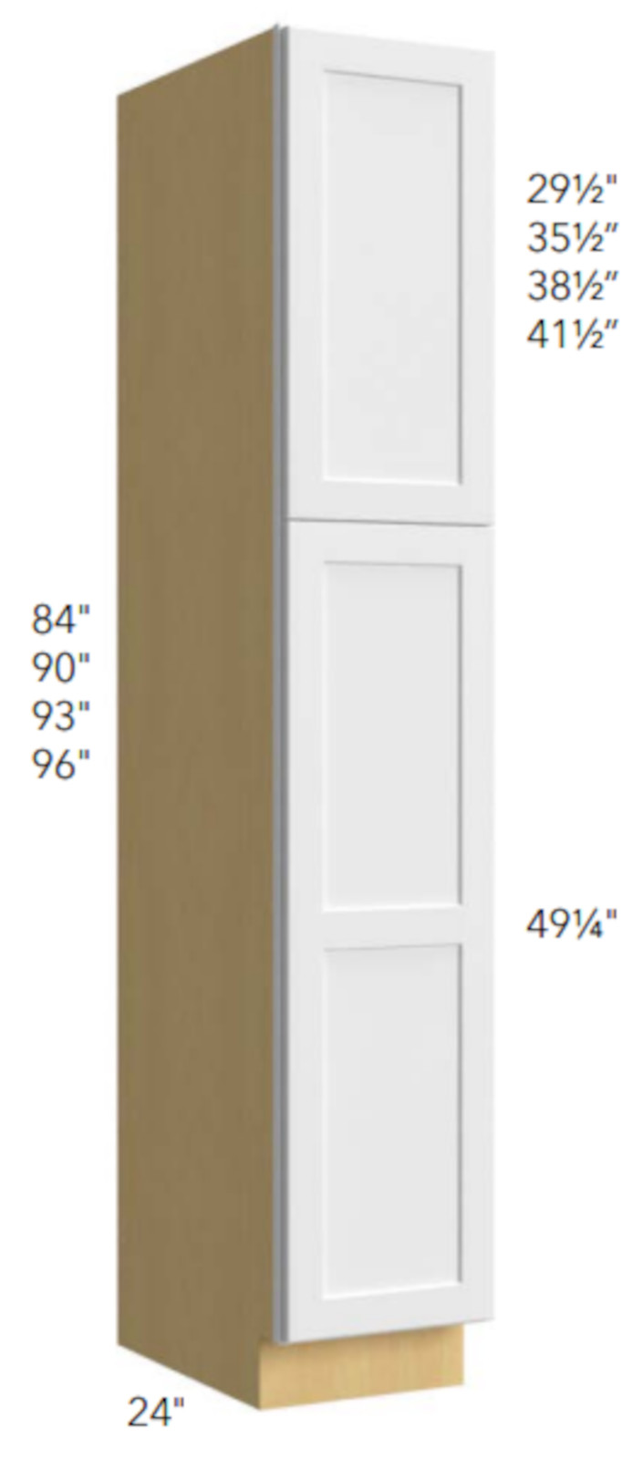Fabuwood Desert Oak Pantry Cabinet