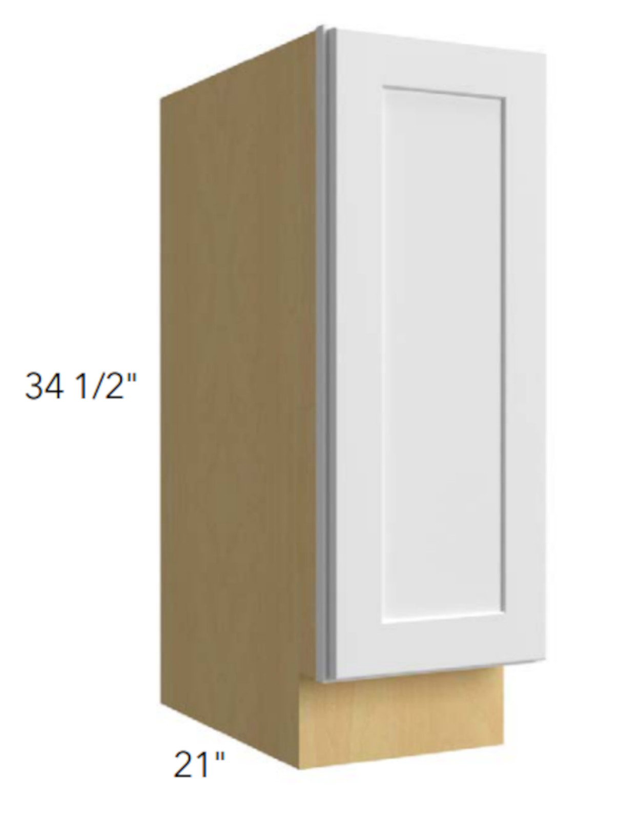 Fabuwood Desert Oak Full Height Vanity Cabinet