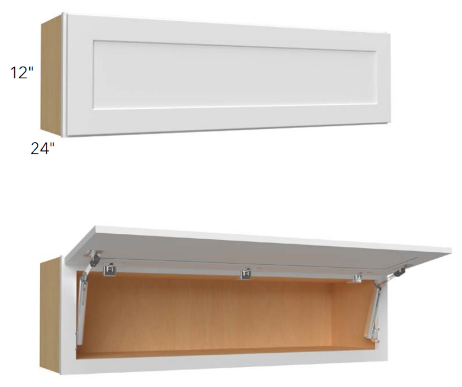 Fabuwood Desert Oak High Wall Cabinet