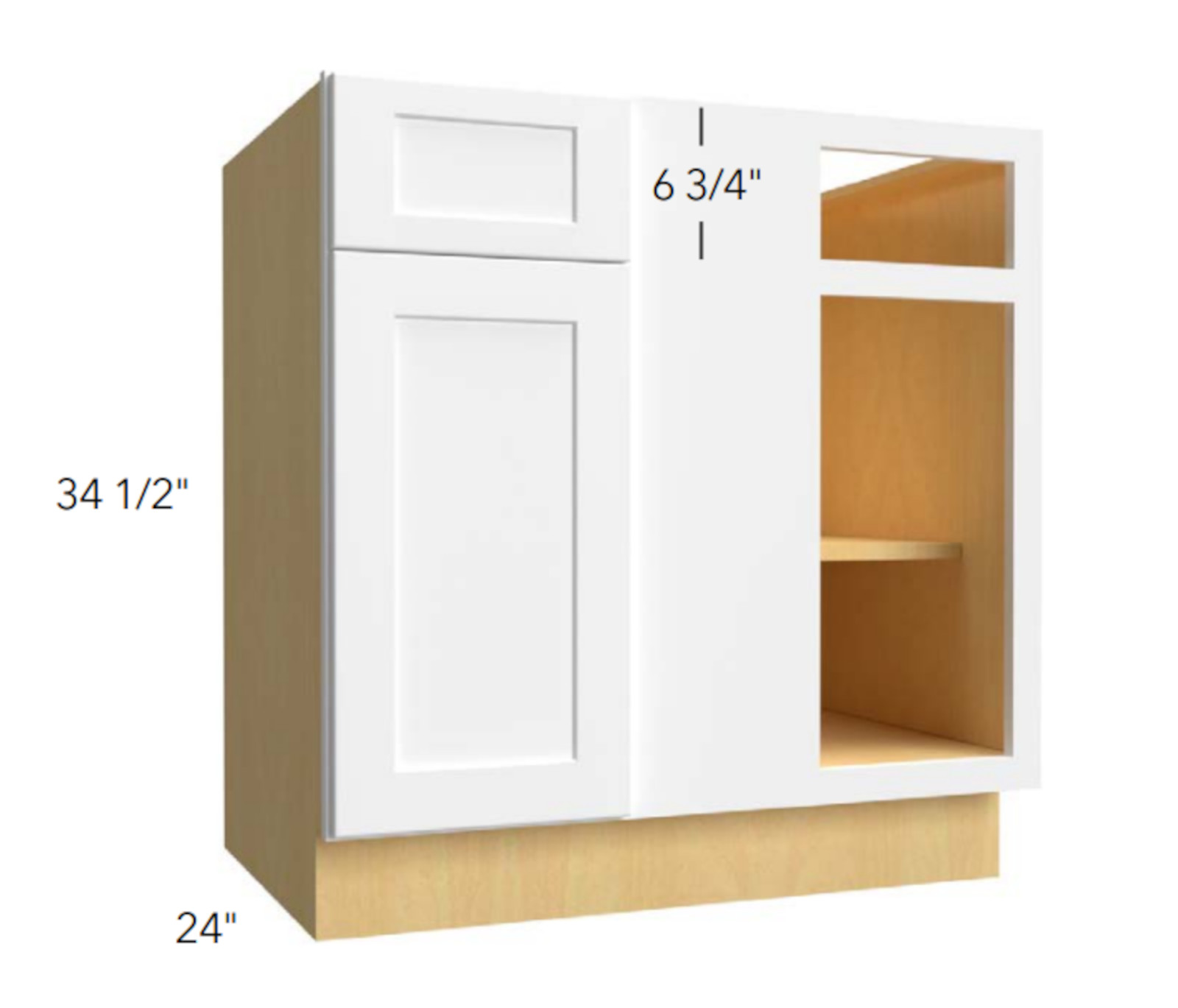 Fabuwood Desert Oak Blind Base Cabinet