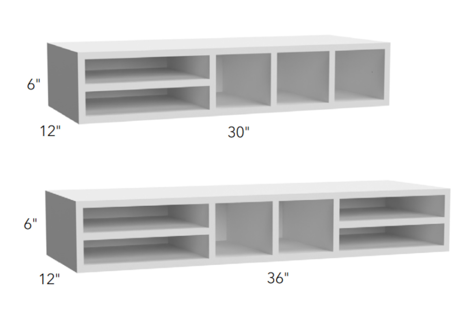 Fabuwood Desert Oak High Wall Organizer