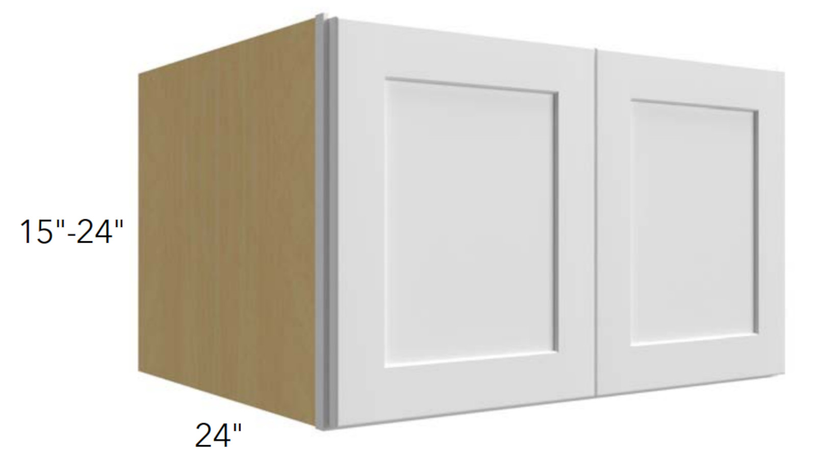 Fabuwood Desert Oak High Wall Cabinet