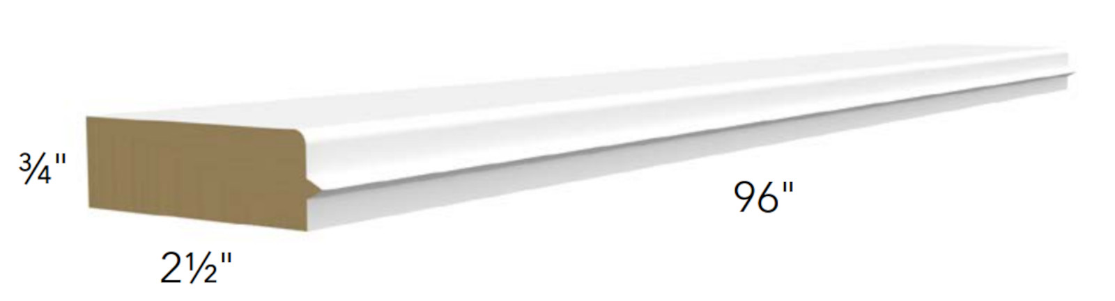 Fabuwood Galaxy Timber Starter Molding