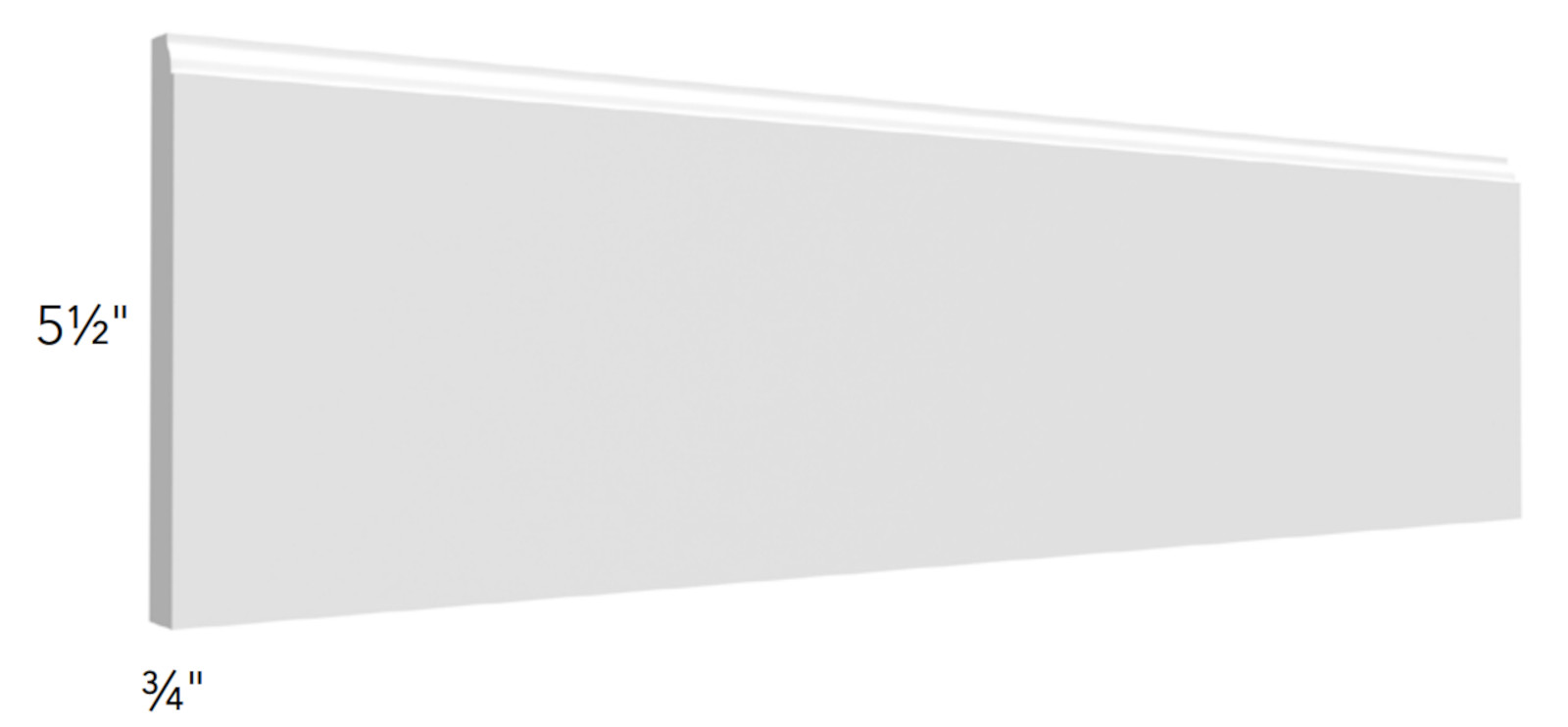 Fabuwood Galaxy Pitch Black Base Board