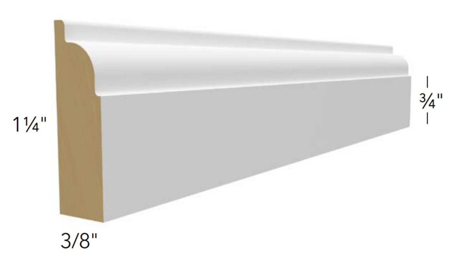 Fabuwood Galaxy Pitch Black Decorative Scribe