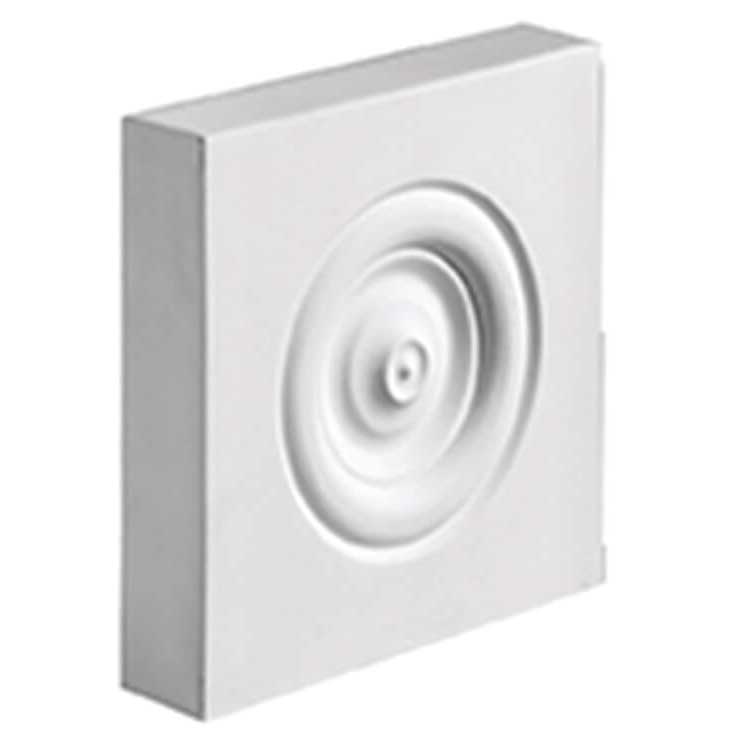 Fypon Polyurethane Rosette Plinth Blocks