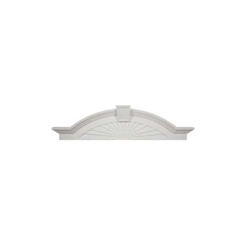 Ekena Millwork Elliptical Sunburst with trim Pediment