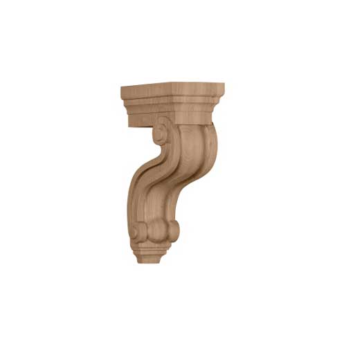 Ekena Millwork Los Angeles Hollow Back Wooden Corbels