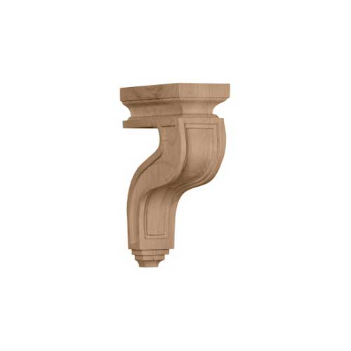 Ekena Millwork Hollow Back Wooden Corbel