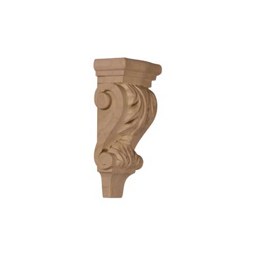 Ekena Millwork Acanthus Pilaster Wooden Corbel