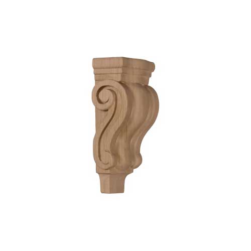 Ekena Millwork Traditional Pilaster Wooden Corbel