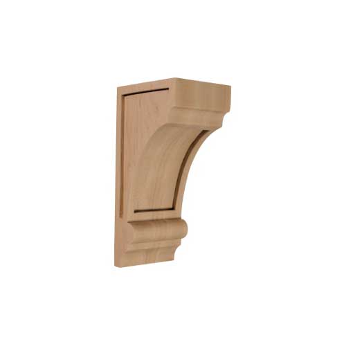 Ekena Millwork Diane Recessed Wooden Corbel